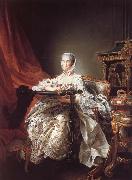 Francois-Hubert Drouais Madame de Pompadour Spain oil painting artist